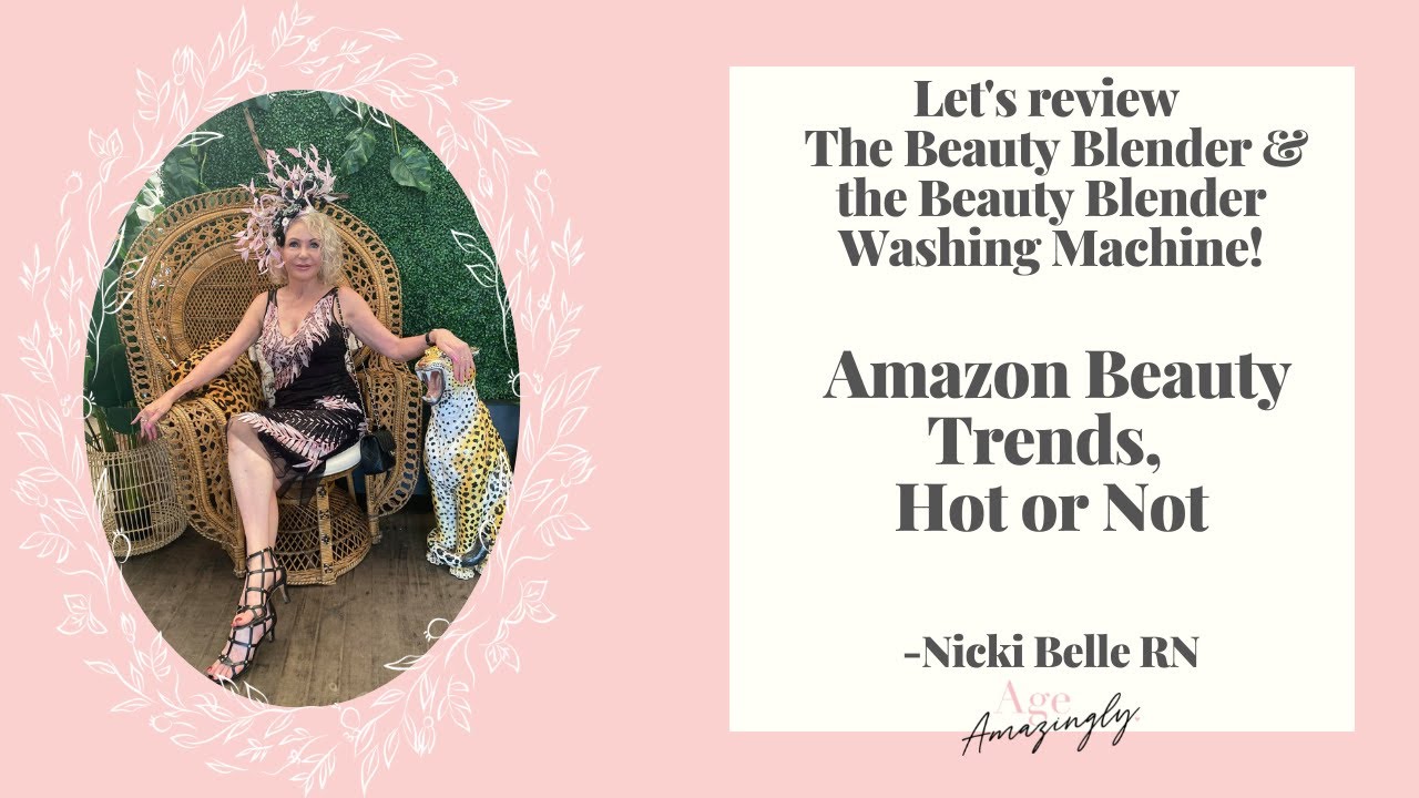 Let’s review the Beauty Blender and the Beauty Blender Washing Machine!