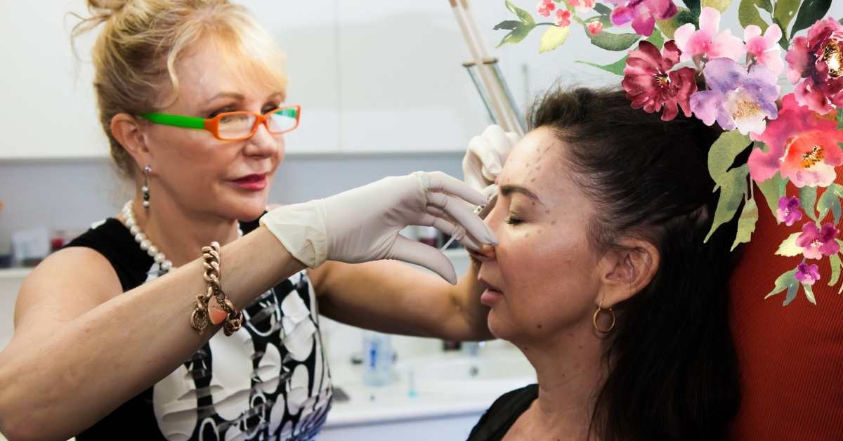 Anti-Ageing Wrinkle Treatment Injecting