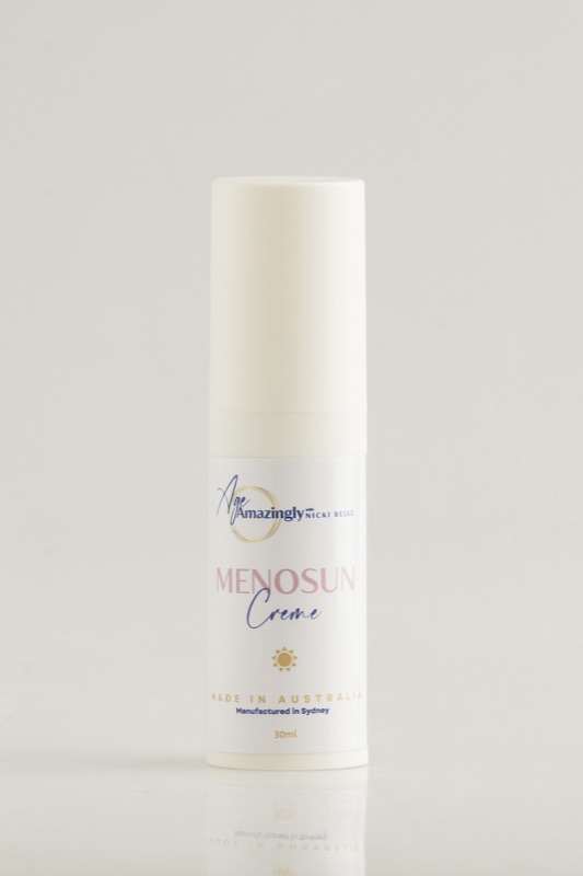 MenoSun Creme from the Meno Skincare Range